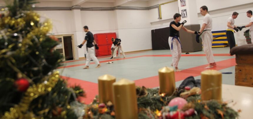 Cvičení kolem Vánoc 2025